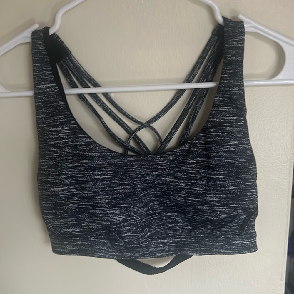 Victoria sport black/grey sports bra